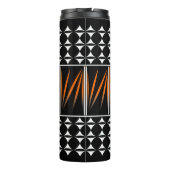 Südwest Feather Segnungen in Orange Thermosbecher (Rückseite)