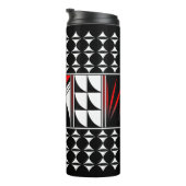 Südwest Feather Segnungen in Red Thermal Tumbler Thermosbecher (Nach rechts gedreht)