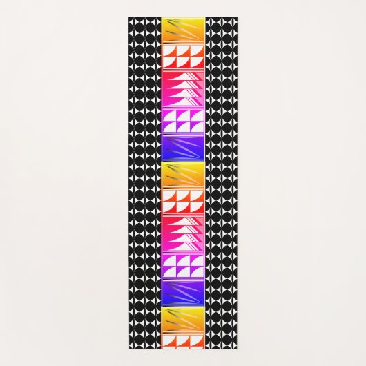 Südwest Feather Segnungen in Regenbogen Yogamatte (Vorderseite)