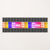 Südwest Feather Segnungen in Regenbogen Yogamatte (Vorderseite (Horizontal))