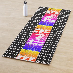 Südwest Feather Segnungen in Regenbogen Yogamatte