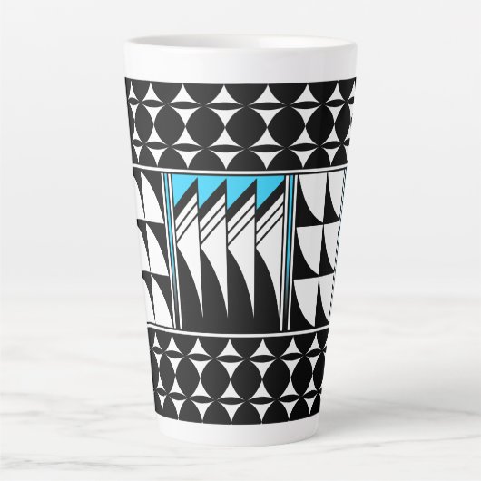 Südwest Feather Segnungen in Türkis Milchtasse (Vorderseite)