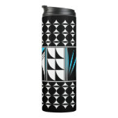 Südwest Feather Segnungen in Türkis Thermosbecher (Nach rechts gedreht)