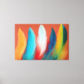 Südwest Feathers Leinwanddruck (Vorderseite)