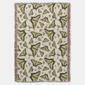 Südwest-Gelbe Frack-Schmetterlinge überall Decke (Vorderseite Vertikal)