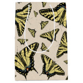 Südwest-Gelbe Frack-Schmetterlinge überall Mittlere Geschenktüte (Vorderseite)