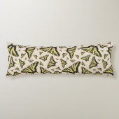 Südwest-Gelbe Frack-Schmetterlinge überall Seitenschläferkissen (Vorderseite)