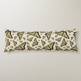 Südwest-Gelbe Frack-Schmetterlinge überall Seitenschläferkissen