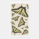 Südwest-Gelbe Frack-Schmetterlinge überall Serviette (Vorderseite)