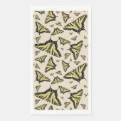 Südwest-Gelbe Frack-Schmetterlinge überall Serviette (Vorderseite)