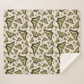 Südwest-Gelbe Frack-Schmetterlinge überall Sherpadecke (Vorderseite (Horizontal))