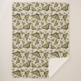 Südwest-Gelbe Frack-Schmetterlinge überall Sherpadecke