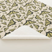 Südwest-Gelbe Frack-Schmetterlinge überall Sherpadecke (3/4)