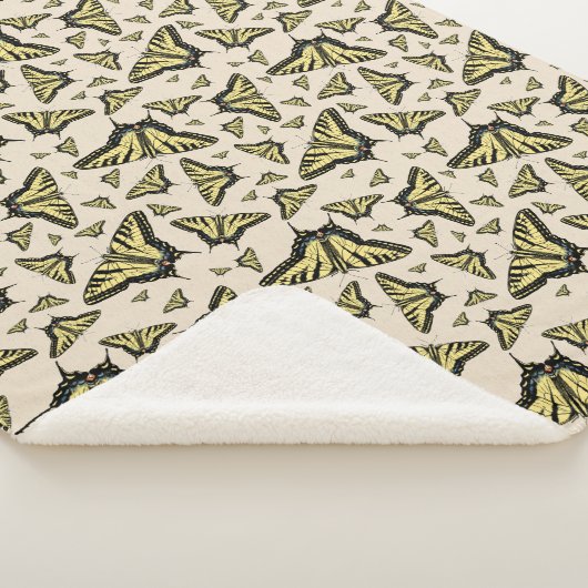 Südwest-Gelbe Frack-Schmetterlinge überall Sherpadecke (3/4)