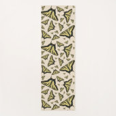 Südwest-Gelbe Frack-Schmetterlinge überall Yogamatte (Vorderseite)