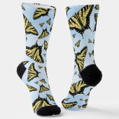 Südwest Gelbes Frack Butterfets Blue Sky Socken (Gewinkelt)