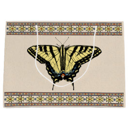 Südwest-Gelbes Frack Butterfly Große Geschenktüte