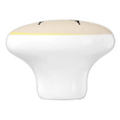 Südwest-Gelbes Frack Butterfly Keramikknauf (Seitenansicht)