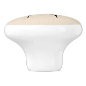 Südwest-Gelbes Frack Butterfly Keramikknauf (Seitenansicht)