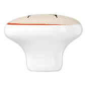 Südwest-Gelbes Frack Butterfly Keramikknauf (Seitenansicht)