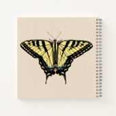 Südwest-Gelbes Frack Butterfly Notizblock (Rückseite)