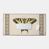 Südwest-Gelbes Frack Butterfly Schreibtischunterlage (Tastatur & Maus)