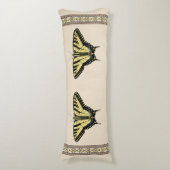 Südwest-Gelbes Frack Butterfly Seitenschläferkissen (Vorderseite Vertikal)