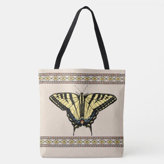 Südwest-Gelbes Frack Butterfly Tasche (Vorderseite)