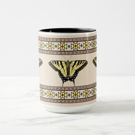 Südwest-Gelbes Frack Butterfly Tasse (Zentrum)