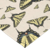 Südwest-Gelbes Frack Schmetterlinge Kleine Tischdecke (Schrägansicht)