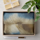 Südwest Gold Blue Cowhide Seidenpapier (Geschenk)