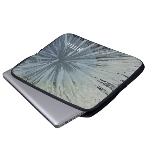 Südwest Gray Agave Laptop Sleeve (Vorne Knopf)