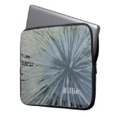 Südwest Gray Agave Laptop Sleeve (Vorderseite Links)