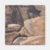 Südwest Hieroglyphs Foto Designed Kühlschrank Magnet (Vorne)