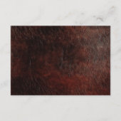 Südwest Imitats Brown Leather Cowhide UAWG Begleitkarte (Rückseite)