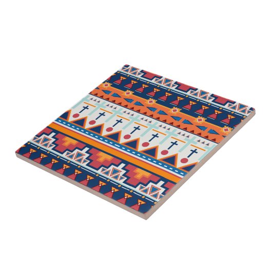 Südwest-Indianermuster Fliese (Seite)