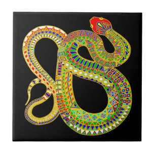 Südwest-Klapperschlangenkachel Fliese