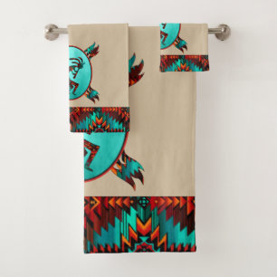 Südwest Kokopelli Badetuch Set