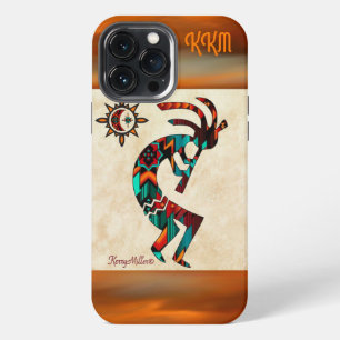 Südwest-Kokopelli-iPhone-Hülle iPhone 13 Pro Max Hülle