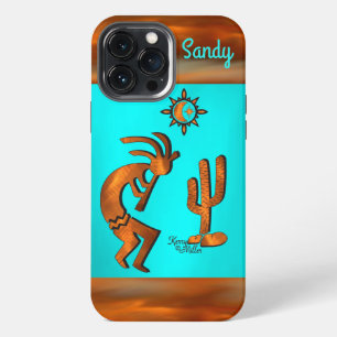 Südwest-Kokopelli-iPhone-Hülle iPhone 13 Pro Max Hülle