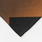 Südwest Kokopelli Sun Rustic Brown Blanket Fleecedecke (Ecke)