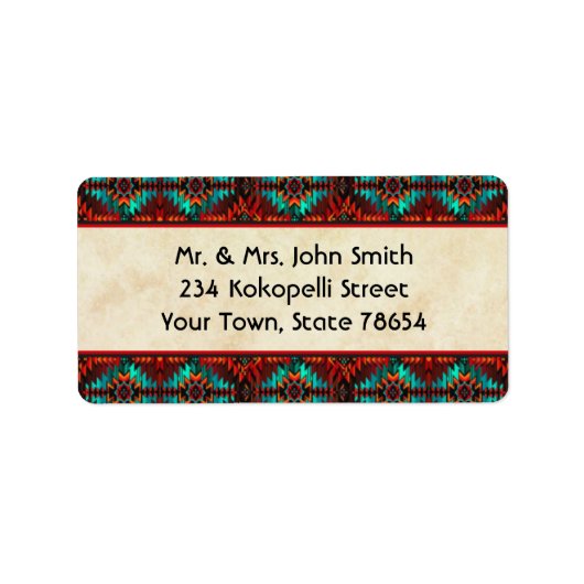 Südwest-Label Adressaufkleber (Vorne)