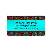 Südwest-Label Adressaufkleber (Vorne)