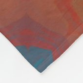 Südwest Mandala Fleecedecke (Ecke)