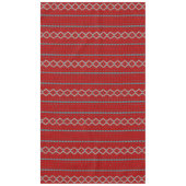 Südwest Mesas Red & Turquoise Large Tischdecke (Vorderseite)