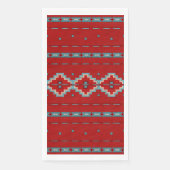 Südwest Mesas Red & Turquoise Serviette (Vorderseite)
