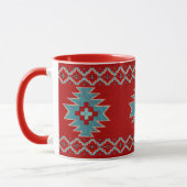 Südwest Mesas Red & Turquoise Tasse (Links)