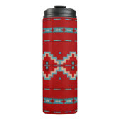 Südwest Mesas Red & Turquoise Thermosbecher (Vorderseite)