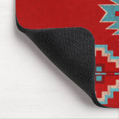 Südwest Mesas Rot und Türkis Mousepad (Ecke)