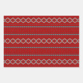Südwest Mesas Türkis & Red Geometric Muster Geschenkpapier Set (Vorderseite 2)